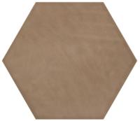 Cifre Vodevil Moka wandtegel hexagon 18x18 cm bruin glans