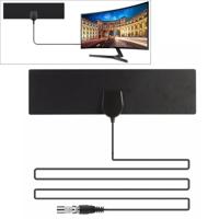 25 mijl bereik 28dBi High Gain versterkte digitale HDTV indoor buiten TV-antenne met 3 7 m coaxiale kabel & IEC-adapter