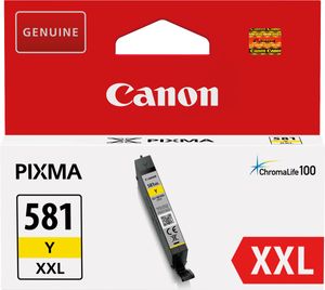 Canon inktcartridge CLI-581Y XXL, 322 foto's, OEM 1997C001, geel