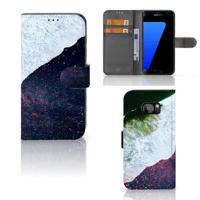 Samsung Galaxy S7 Edge | Book Case | Sea in Space