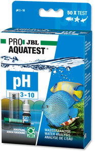 JBL PH Test Kit 3.0-10.0 - Nauwkeurige Zuurgraadmeting, Ideaal voor Zoetwateraquaria, 50 Tests