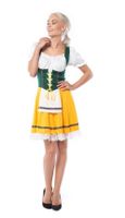 Dirndl Jurk Hendrika Geel