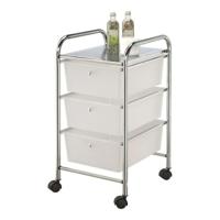 Ladenkast Berilo Transparant 32 x 62 x 37 cm 3 lades