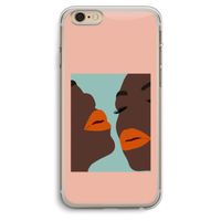 Orange lips: iPhone 6 Plus / 6S Plus Transparant Hoesje Orange lips: iPhone 6 Plus / 6S Plus Transparant Hoesje