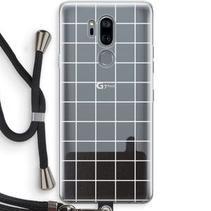 Rooster 2: LG G7 Thinq Transparant Hoesje met koord