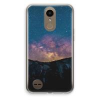 Travel to space: LG K10 (2017) Transparant Hoesje