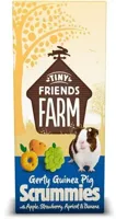 Tiny Friends Farm Scrummies caviasnack appel, aardbei, abrikoos & banaan 120g