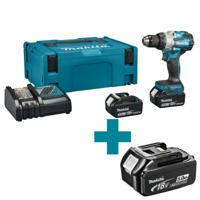 Makita DHP489RTJ Accu klop-/schroefboormachine 18V 5.0Ah in Mbox