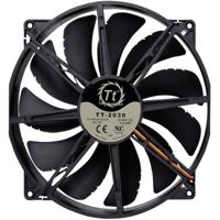 Thermaltake Pure 20 PC-ventilator Zwart (b x h x d) 200 x 200 x 30 mm