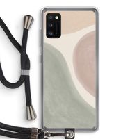Geo #6: Samsung Galaxy A41 Transparant Hoesje met koord Geo #6: Samsung Galaxy A41 Transparant Hoesje met koord