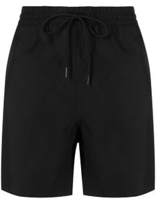 Carhartt WIP logo-embroidered swim shorts - Noir