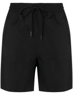 Carhartt WIP logo-embroidered swim shorts - Noir - thumbnail