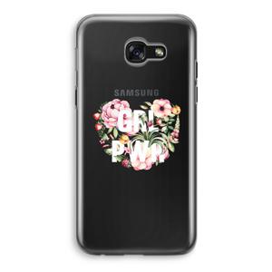 GRL PWR Flower: Samsung Galaxy A5 (2017) Transparant Hoesje