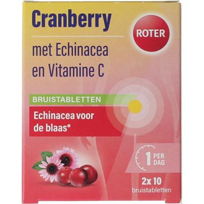 Roter Cranberry vitamine C & echinacea duopack