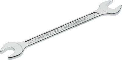 HAZET Dubbele steeksleutel 450N-14X15 · Buiten-zeskant-profiel · SW 14 x 15 mm