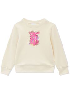 Burberry Kids sweat à imprimé Thomas Bear - Tons neutres