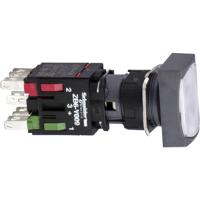 Schneider Electric XB6DW1B1B XB6DW1B1B Verlichte druktoets 250 V 3 A Moment (l x b x h) 57 x 24 x 18 mm IP65 1 stuk(s)