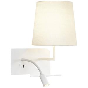 SLV SOMNILA FLEX 1003460 LED-wandlamp LED vast ingebouwd 40 W Wit