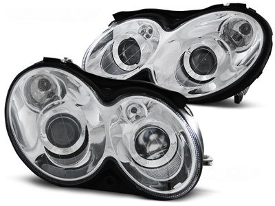 Tuning-Tec Koplampen MERCEDES CLK W209 03-10 CHROOM Tuning-Tec Koplampen MERCEDES CLK W209 03-10 CHROOM