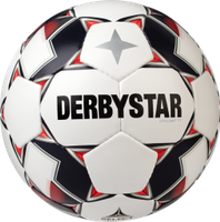 Derbystar Voetbal Brillant TT AG wit rood 1139 - thumbnail
