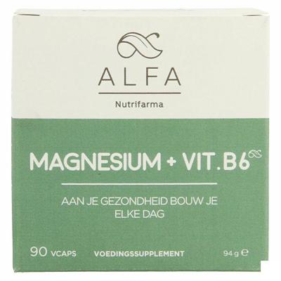 Alfa Magnesium + Vit B6 V-caps 90