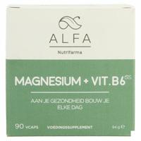 Alfa Magnesium + Vit B6 V-caps 90