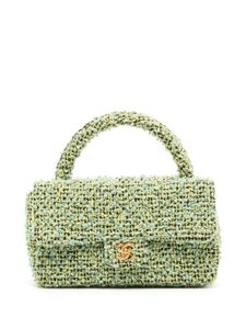 CHANEL Pre-Owned sac banane à fermoir loquet CC (1992) - Vert