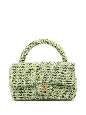 CHANEL Pre-Owned sac banane à fermoir loquet CC (1992) - Vert