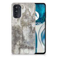 Motorola Moto G52/G82 TPU Siliconen Hoesje Beton Print - thumbnail