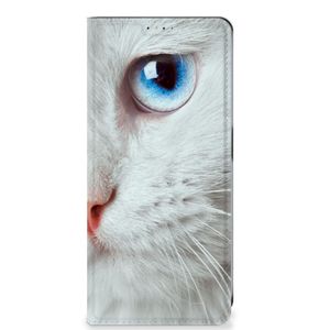 OnePlus Nord CE 3 Lite Hoesje maken Witte Kat