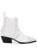 Philipp Plein bottines d'inspiration western - Blanc - thumbnail