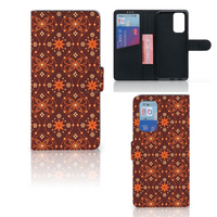 OnePlus 9 Pro Telefoon Hoesje Batik Brown - thumbnail