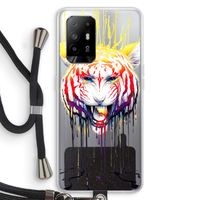 Fading: Oppo A94 5G Transparant Hoesje met koord
