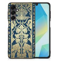 Samsung Galaxy A16 5G/4G Bloemen Hoesje Beige Flowers Samsung Galaxy A16 5G/4G Bloemen Hoesje Beige Flowers