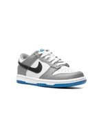 Nike Kids baskets Dunk Low "Grey/Blue" - Gris - thumbnail