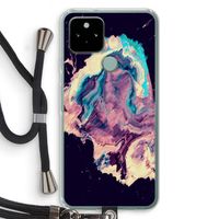 Cosmic Silence: Pixel 5 Transparant Hoesje met koord