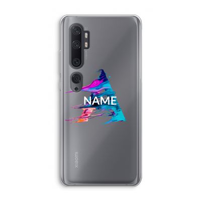 Abstract Spectrum: Xiaomi Mi Note 10 Pro Transparant Hoesje