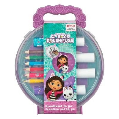 Undercover Gabby&apos;s poppenhuis creatieve kleurset in koffertje