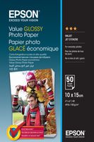 Epson Value Glossy Photo Paper - 10x15cm - 50 Vellen - thumbnail