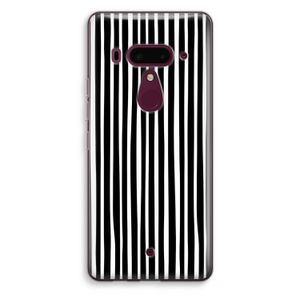 Stripes: HTC U12+ Transparant Hoesje