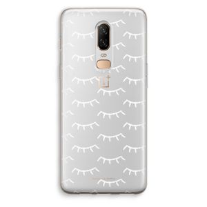 Wimpers: OnePlus 6 Transparant Hoesje