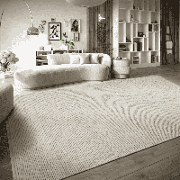 Wollen Vloerkleed Francois Creme 190x280 Cm Laagpolig Villeroy & Boch - Dekbed-Discounter.nl