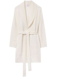 PUCCI cardigan en maille pointelle - Blanc