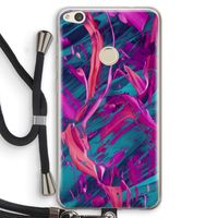 Pink Clouds: Huawei Ascend P8 Lite (2017) Transparant Hoesje met koord