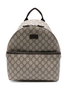 Gucci Kids sac à dos en toile à motif GG Supreme - Tons neutres