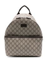 Gucci Kids sac à dos en toile à motif GG Supreme - Tons neutres - thumbnail