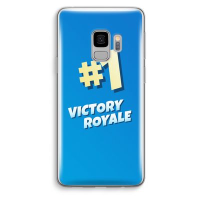 Victory Royale: Samsung Galaxy S9 Transparant Hoesje
