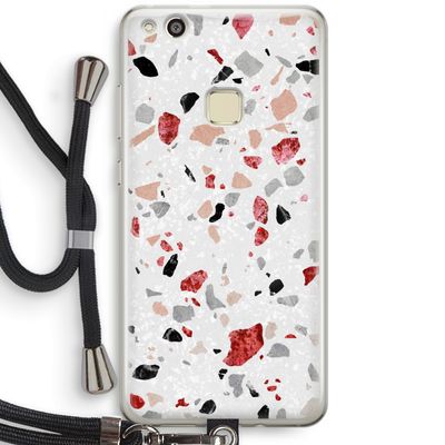 Terrazzo N°12: Huawei Ascend P10 Lite Transparant Hoesje met koord