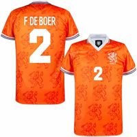 Holland Retro Voetbalshirt WK 1994 + F De Boer 2