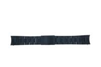 Horlogeband Fossil FS5345 Staal Blauw 22mm